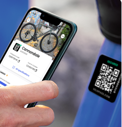 Scan chip met Pro app- cyclesoftware handheld