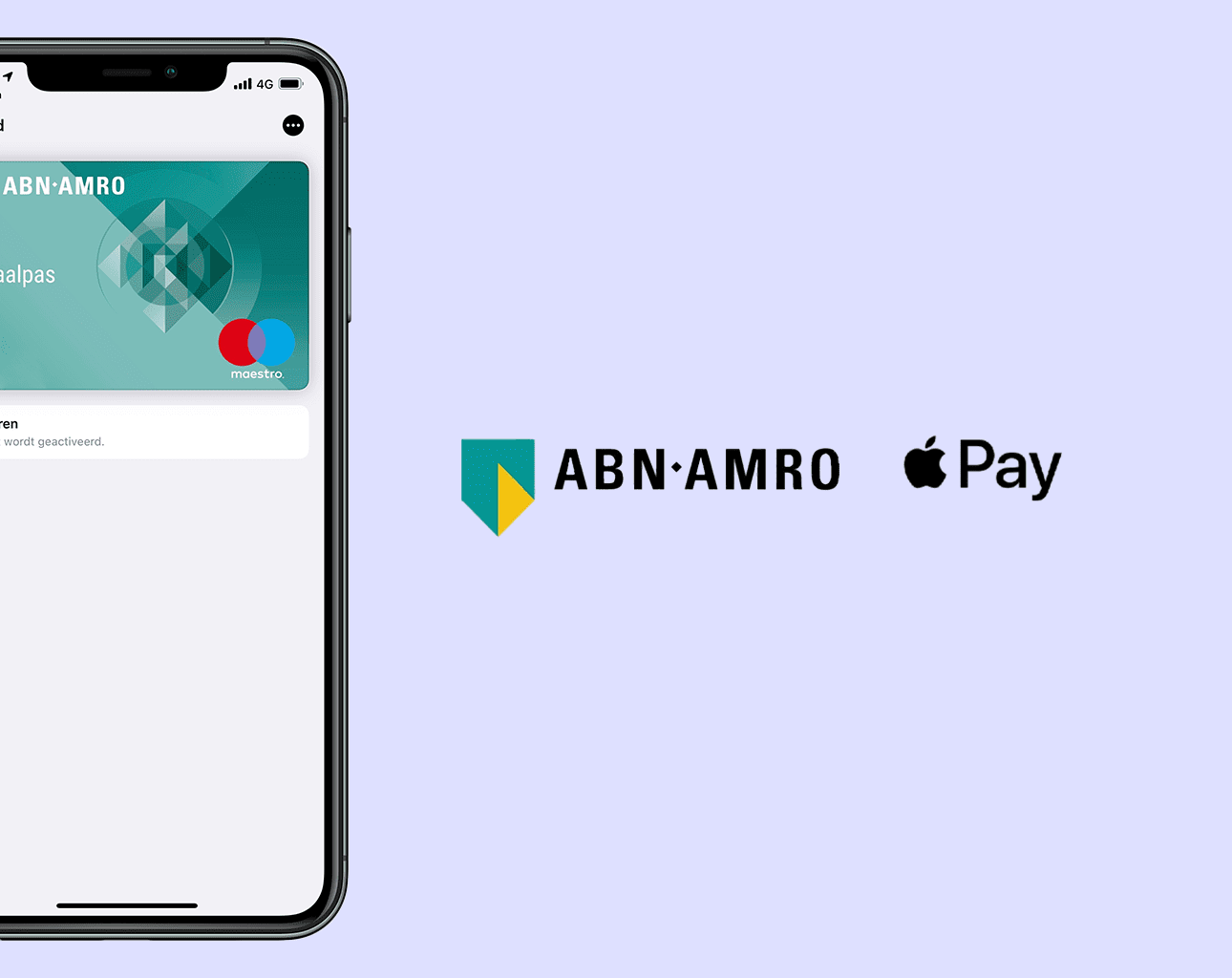 Betalen met Apple Pay kan vanaf nu ook met ABN AMRO