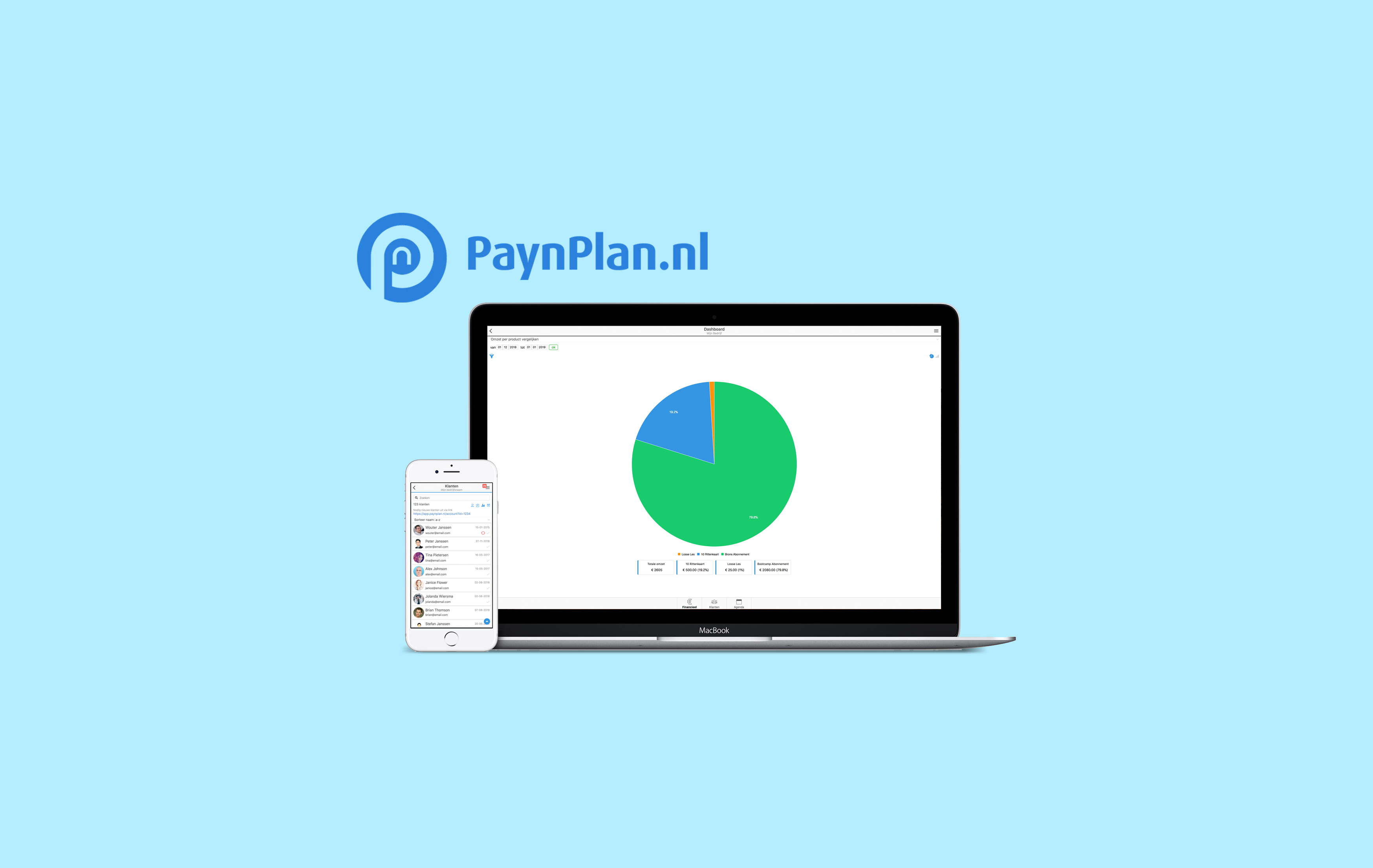 Partnercase Pay n Plan: voor het afhandelen van betalingen, reserveringen en administratie