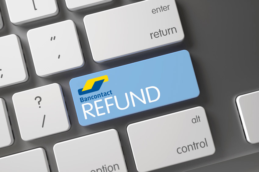 Direct refunden van Bancontact betalingen